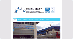 Desktop Screenshot of msasia-group.com